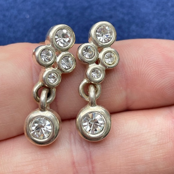 Beautiful bubble silver earrings - Picture 4 of 4